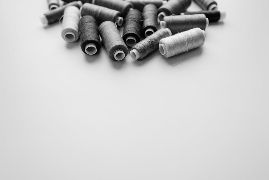 Thread spools representing interconnected health details